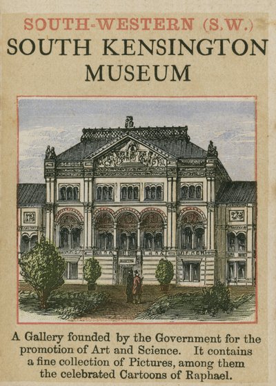 Museo di South Kensington da English School