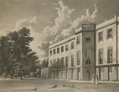 Facciata sud di Carlton House da English School