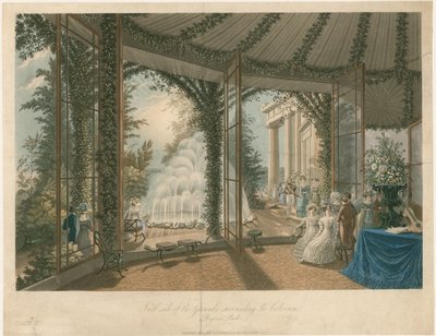 Lato sud dei giardini che circondano il Colosseo, Regent
