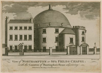 Cappella di Spa Fields, Clerkenwell da English School
