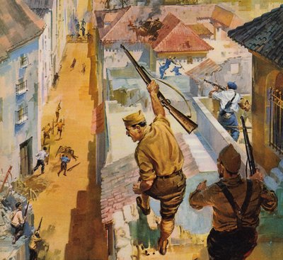 Guerra civile spagnola da English School