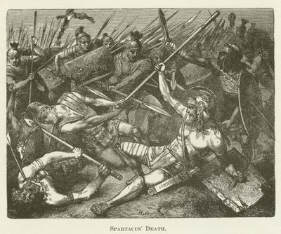 La morte di Spartaco da English School