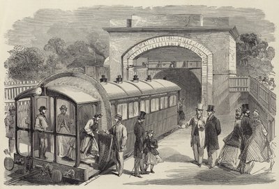 Ferrovia a pressione atmosferica a Londra da English School