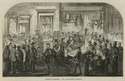 Mercato della Miseria, St Luke, Londra da English School