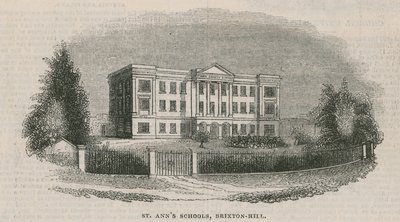 Scuole di St Anns a Brixton Hill da English School