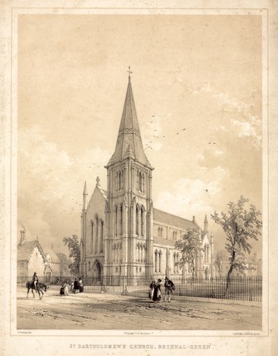 Chiesa di San Bartolomeo, Bethnal Green da English School