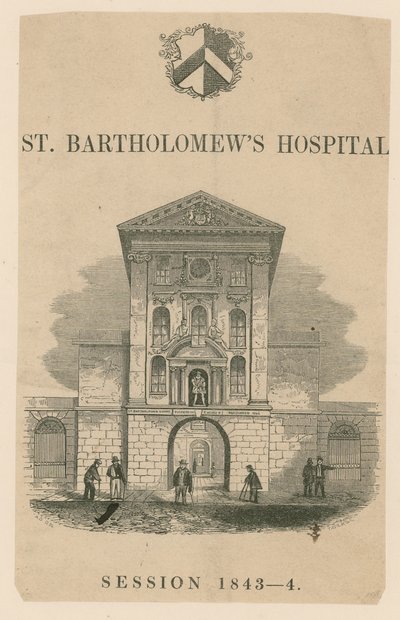Ospedale di San Bartolomeo, Smithfield da English School