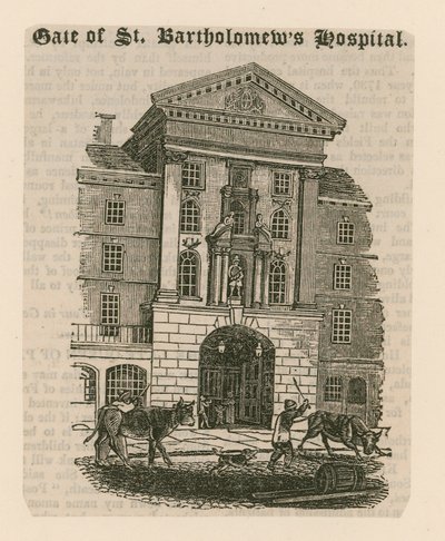 Ospedale di San Bartolomeo, Smithfield da English School
