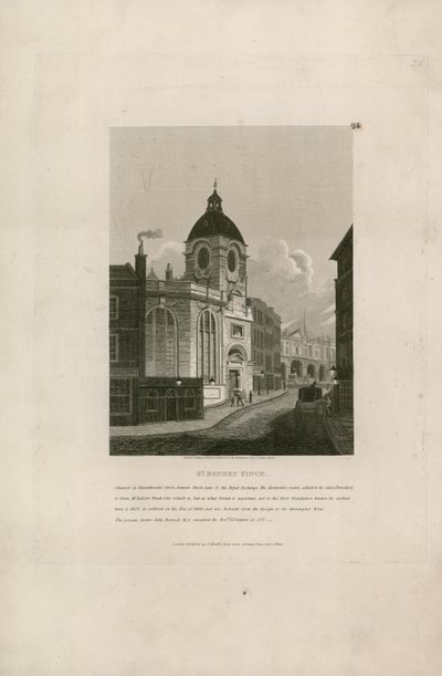 San Bennet Finck, Threadneedle Street, Londra da English School