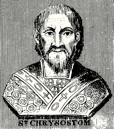 San Crisostomo (incisione) da English School