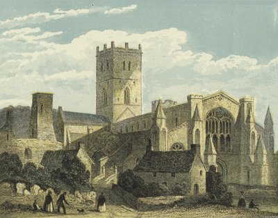 Cattedrale di San Davide, Vista Nord-Ovest da English School