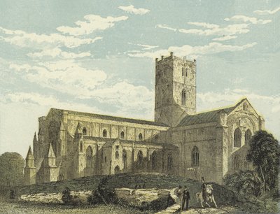 Cattedrale di San Davide, Vista Sud-Ovest da English School