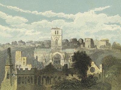 Cattedrale di St Davids, vista dall