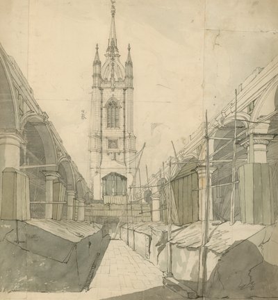 St Dunstan-in-the-East, Londra da English School