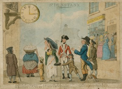 St Dunstans, Fleet Street, Londra da English School