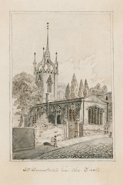 San Dunstan in the East, Londra da English School