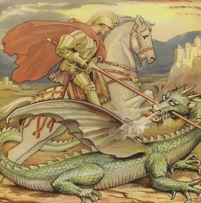 San Giorgio e il drago da English School
