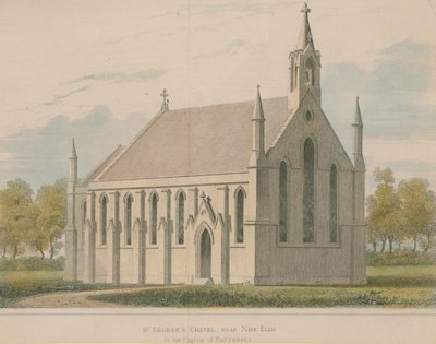 Cappella di St George nella parrocchia di Battersea da English School