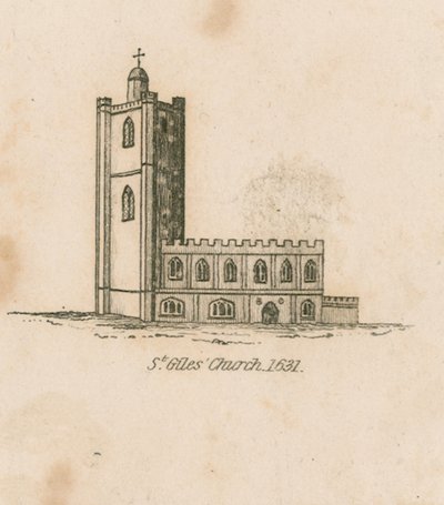 Chiesa di St Giles, 1631 da English School