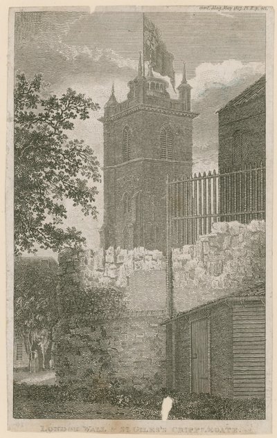 San Giles, Cripplegate, Londra da English School