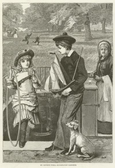 Pozzo di San Govers, Kensington Gardens da English School