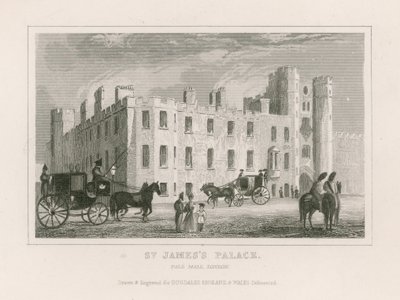 Palazzo di St James a Pall Mall da English School