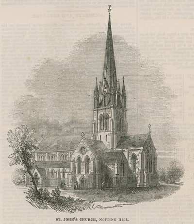Chiesa di St John, Notting Hill, Londra da English School