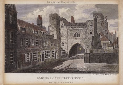 Porta di San Giovanni, Clerkenwell, Londra da English School