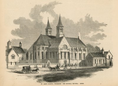 Chiesa di St Jude a Bethnal Green da English School