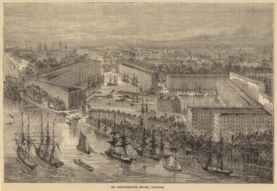 Docks di St Katherines, Londra da English School