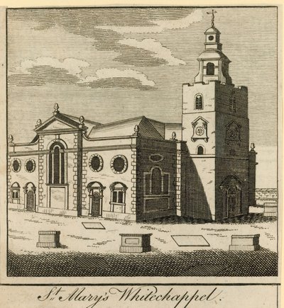 Santa Maria, Whitechapel, Londra da English School