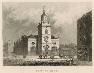 Santa Maria, Whitechapel, Londra da English School