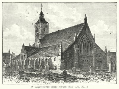 Chiesa di St Mary (South Leith) da English School