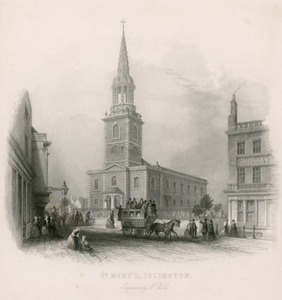 Santa Maria (nuova chiesa), Islington da English School