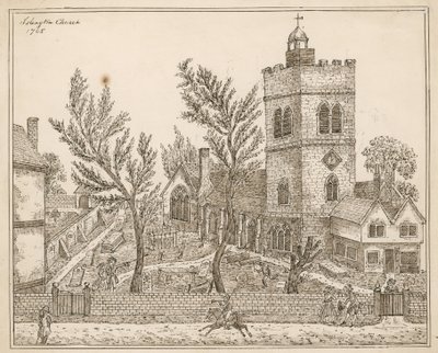 Santa Maria (vecchia chiesa), Islington da English School