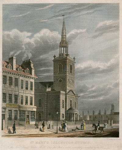 Chiesa di Santa Maria, Islington (nuova chiesa) da English School