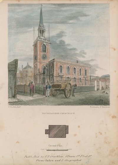 Chiesa di St Mary a Rotherhithe da English School