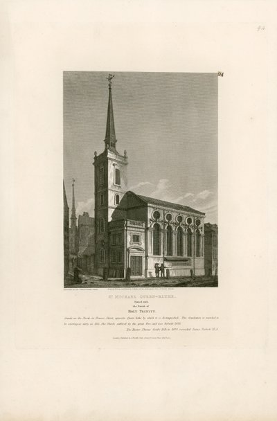 San Michele Queen-Hithe, unita con la parrocchia della Santissima Trinità da English School