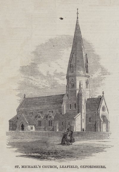 Chiesa di San Michele, Leafield, Oxfordshire da English School