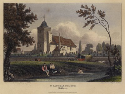 Chiesa di St Pancras, Middlesex da English School
