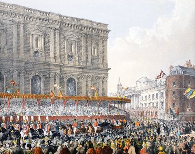 San Paolo, 7 marzo 1863, da A Memorial of the Marriage of Edward VII and Alexandra of Denmark, pub. 1864 da English School