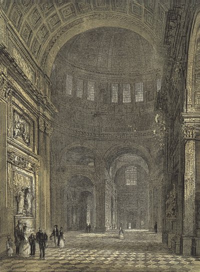 Cattedrale di San Paolo, Interno della Cupola, vista verso il Transetto Nord da English School