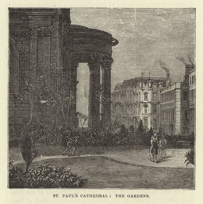 Cattedrale di St Paul, i giardini da English School