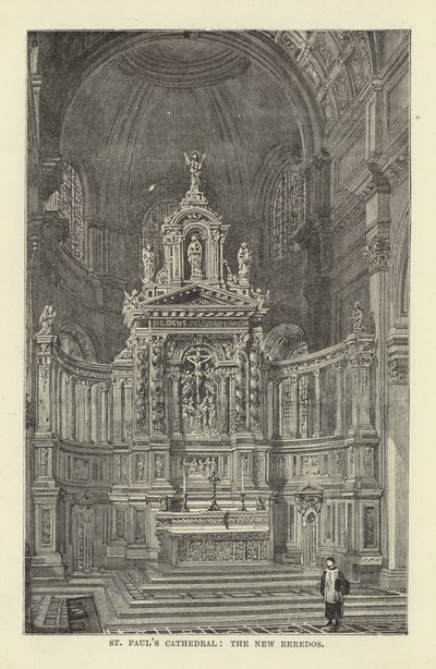 Cattedrale di St Paul, il nuovo reredos da English School