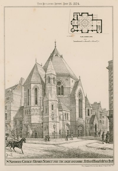 Chiesa di St Saviours, Oxford Street da English School