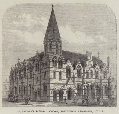 Scuole Nazionali di San Salvatore, Northumberland-Street, Poplar da English School