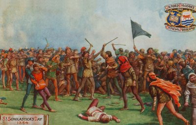 Il giorno di Santa Scolastica, 1354 da English School