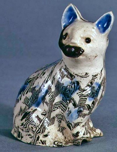 Gatto Staffordshire Solid Agate, c.1745 da English School