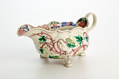 Salsiera di Staffordshire, c.1760 da English School