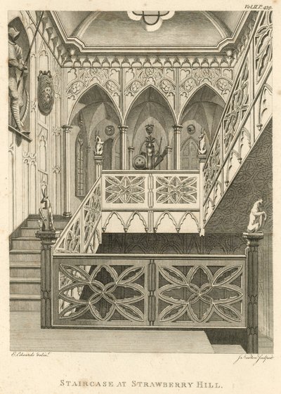 Scala a Strawberry Hill, Twickenham, Londra da English School
